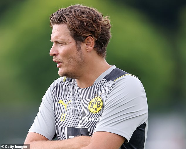 Dortmund manager Edin Terzic is growing frustrated with Can's attitude in the dressing room