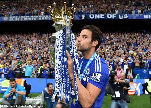 Fabregas has won a host of honours, including the Premier League with Chelsea back in 2017