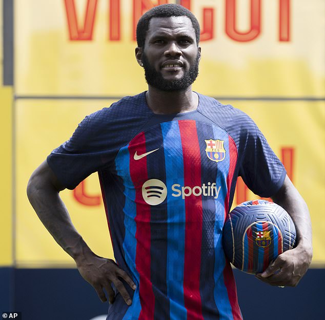 Barcelona unveiled Franck Kessie as a new signing last week, but he isn't yet registered to play