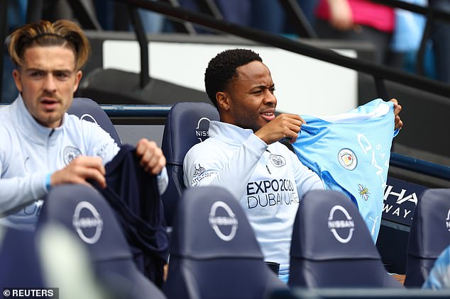 Sterling was a substitute for City's final Premier League game of the season last term