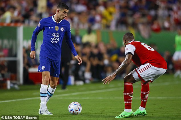 Chelsea lost 4-0 to their London rivals in their latest match of their pre-season tour