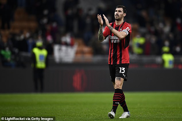 Influential centre half Alessio Romagnoli, who left for Lazio on a free, has not been replaced