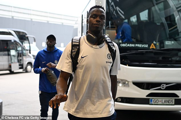 Kepa lost his place at Chelsea following the signing of team-mate Edouard Mendy