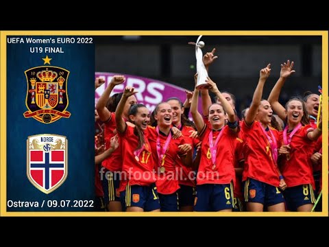 [2-1] | 09.07.2022 | Spain vs Norway | España vs Noruega | UEFA Women Euro 2022 U19 Final #U19WEURO