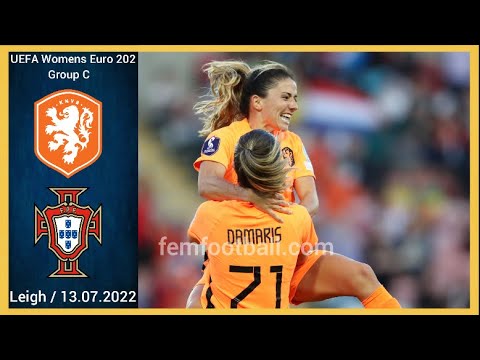 [3-2] | 13.07.2022 | Netherlands vs Portugal | Holanda vs Portugal | UEFA Womens Euro 2022 | Group C