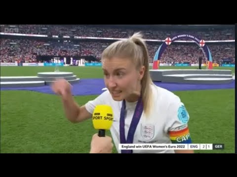31.07.2022 | Leah Williamson Proudest day of my life | England vs Germany UEFA Women Euro 2022 Final