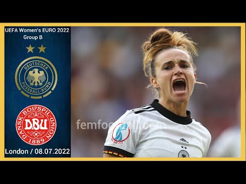 [4-0] | 08.07.2022 | Germany vs Denmark | UEFA Womens EURO 2022 | Group B | #WEURO2022 | DFB-Frauen