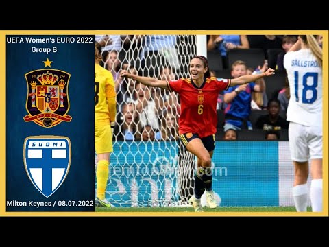 [4-1] | 08.07.2022 | Spain vs Finland |  UEFA Women Euro 2022 | Group B | #WEURO2022