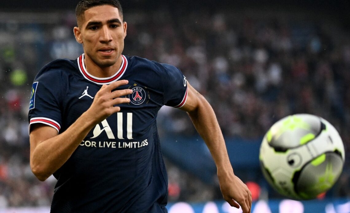 Achraf Hakimi Manchester United transfer eyed from PSG