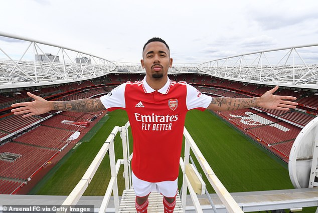 Arsenal CONFIRM £45m signing of Gabriel Jesus on a five-year deal from Manchester City