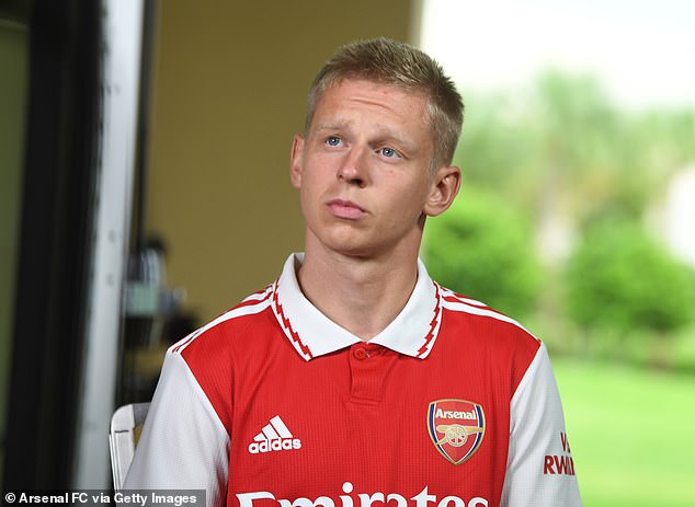 Arsenal have confirmed the signing of Oleksandr Zinchenko from Manchester City