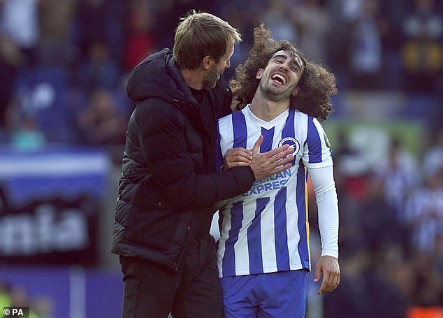 Brighton are in no rush to part ways with their star defender - who is valued at £50m
