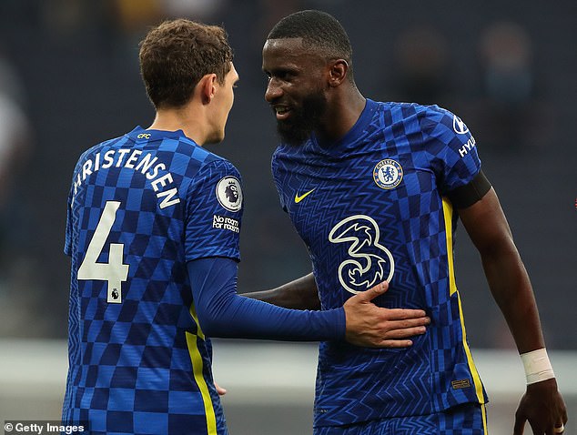 Chelsea need defensive recruits after losing Andreas Christensen (L) and Antonio Rudiger (R)
