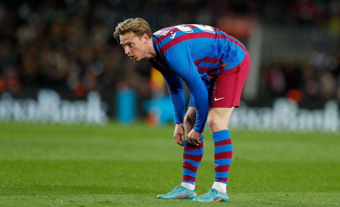 Man Utd target Frenkie de Jong pulls his socks up