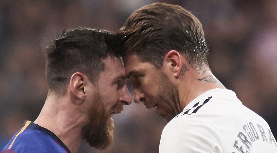 Five of Sergio Ramos and Lionel Messi's feistiest El Clasico clashes