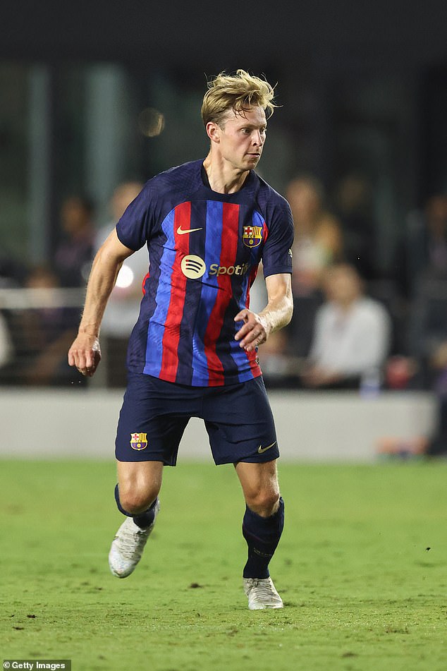 Frenkie de Jong has been pursued by Manchester United throughout the transfer window