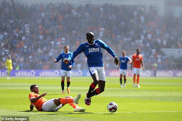 Glen Kamara was a key part of the Rangers side that made it to the Europa League final