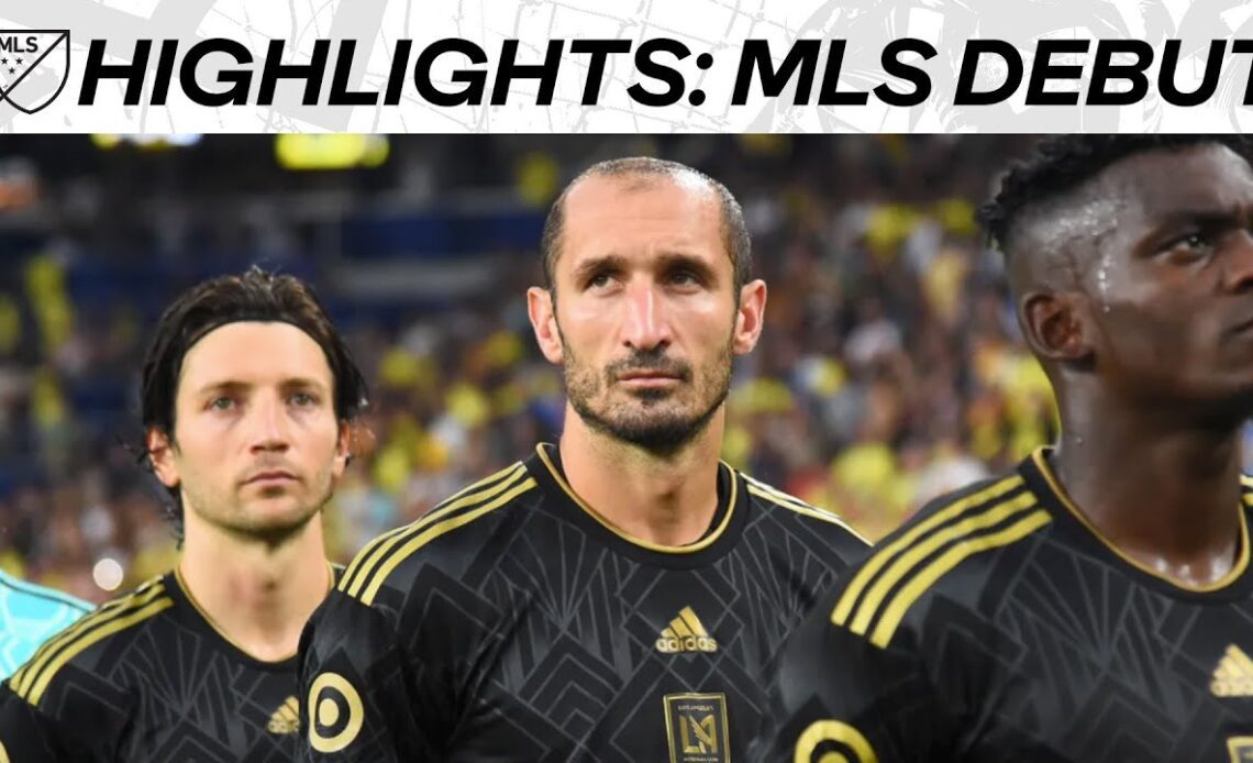 Giorgio Chiellini Highlights from his MLS Debut with LAFC