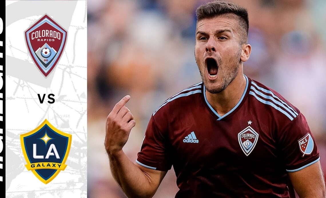 HIGHLIGHTS: Colorado Rapids vs. LA Galaxy | July 16, 2022