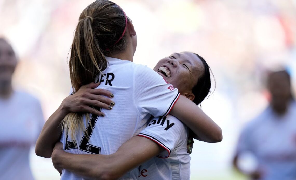 Hina Sugita Goal: OL Reign vs. Portland Thorns FC | July 10, 2022