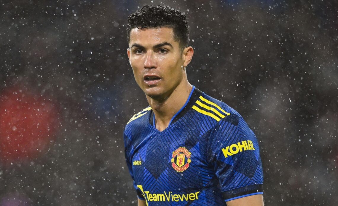 Manchester United's Cristiano Ronaldo during a match