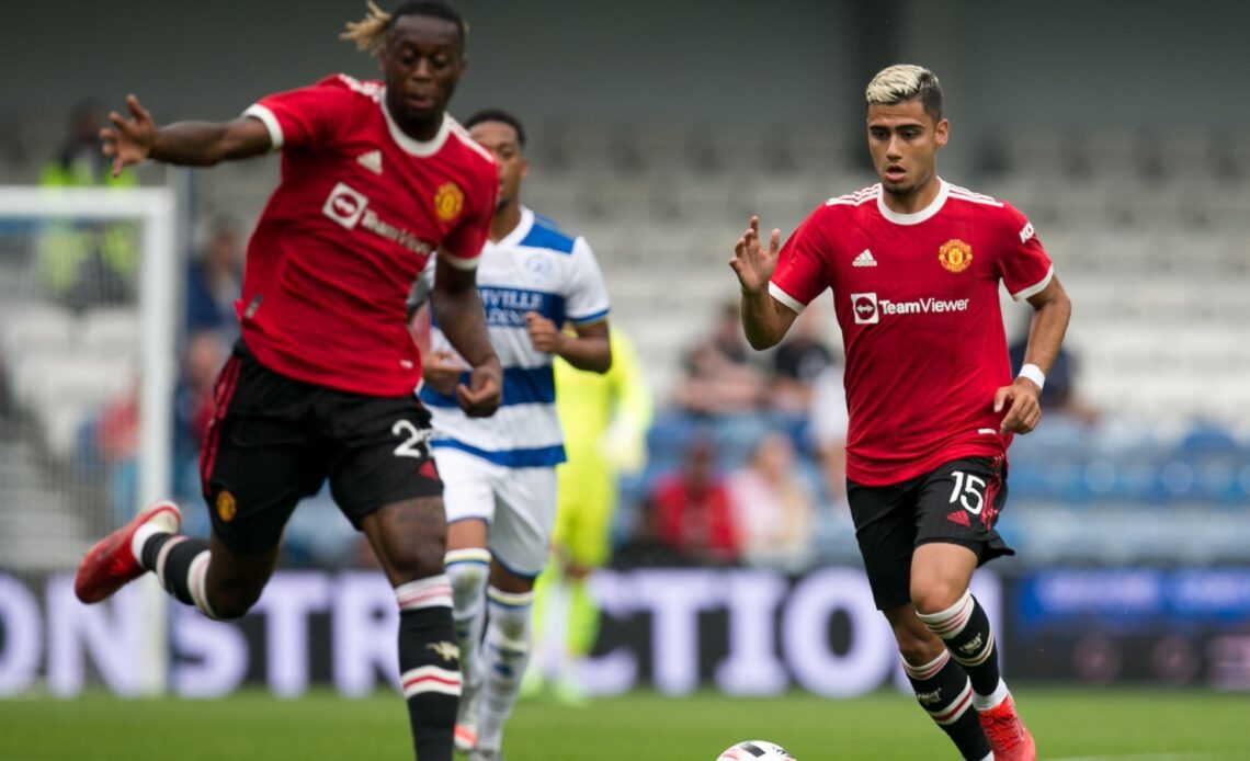 Manchester United's Andreas Pereira during a match