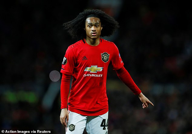 Manchester United's Tahith Chong is in talks over a potential return to Feyenoord this summer