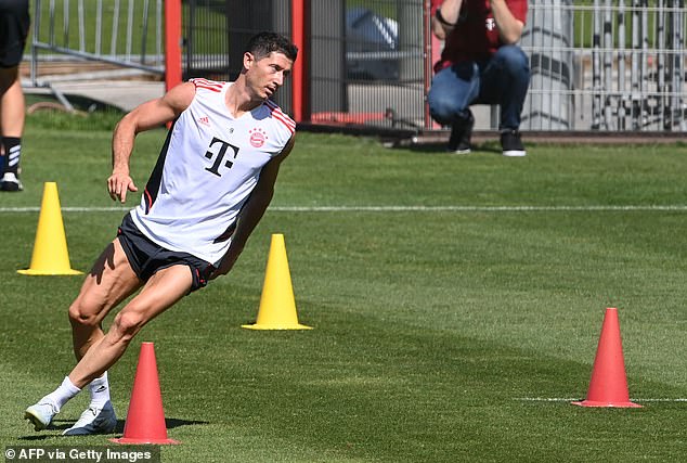 Robert Lewandowski was late to Bayern Munich training on Wednesday and Thursday