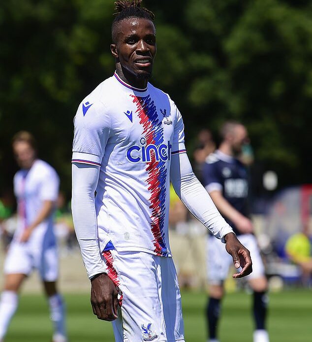 Roma and Crystal Palace could reportedly negotiate a shock swap deal for Wilfried Zaha