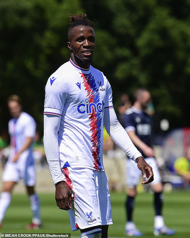 Roma and Crystal Palace could reportedly negotiate a shock swap deal for Wilfried Zaha