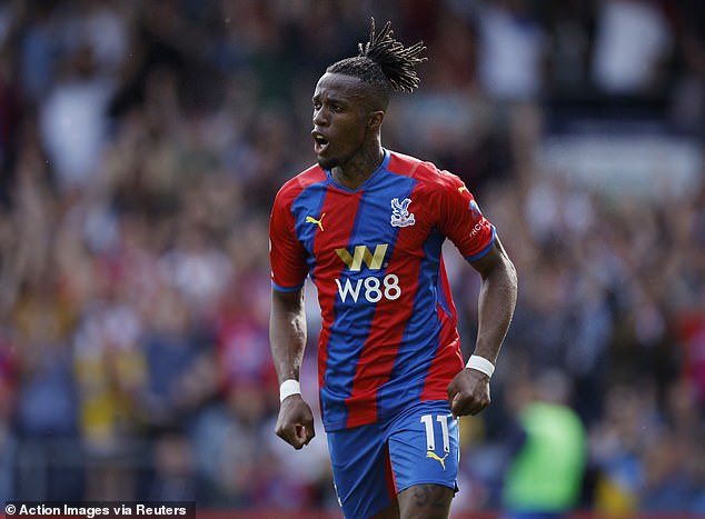 Roma are keeping a close eye on Wilfried Zaha and his contract situation at Crystal Palace