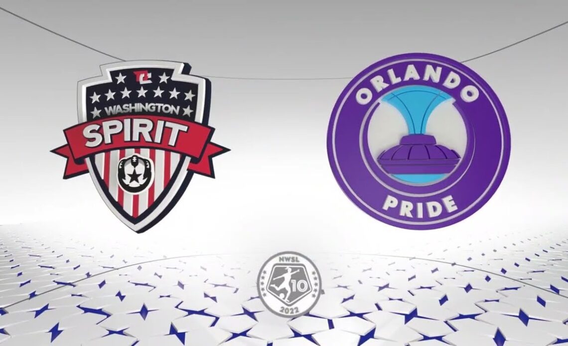 Washington Spirit vs. Orlando Pride | July 17, 2022