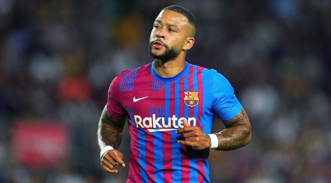 With one soul-destroying dragback, Memphis said: 'Barcelona, I'm still here'
