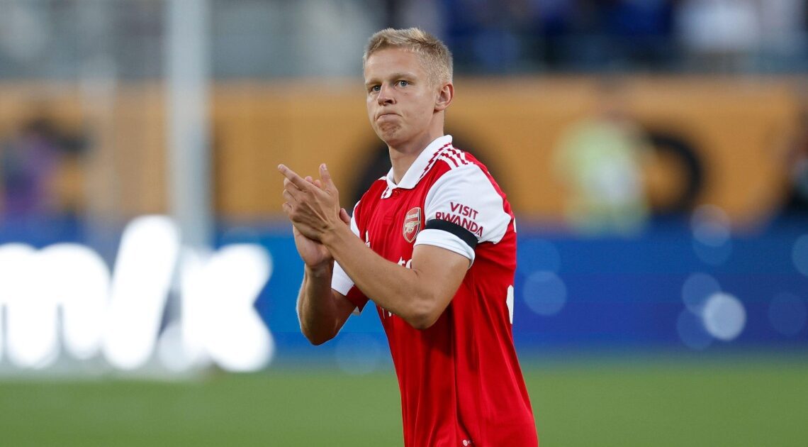 Zinchenko pulls off unreal crossfield pass on his Arsenal debut