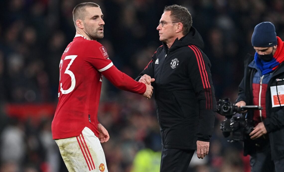 Fabrizio Romano has provided an update on the future of Luke Shaw at Manchester United