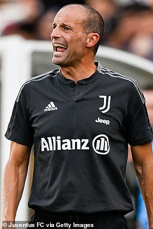 Max Allegri's Juventus are another club said to be interested in the winger
