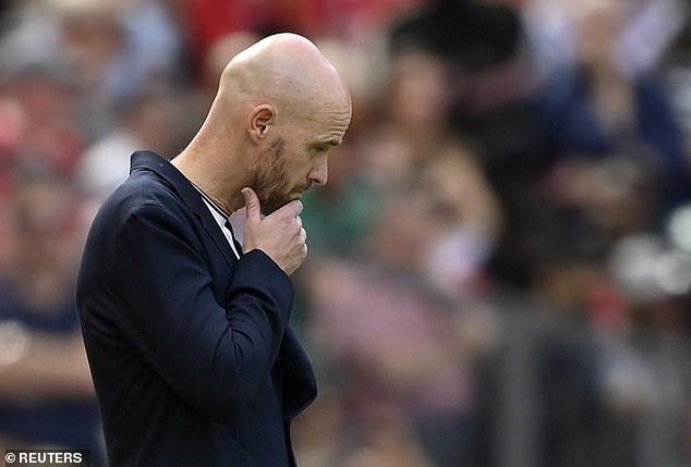 But new manager Erik ten Hag (pictured) will now have to turn to alternative striking targets