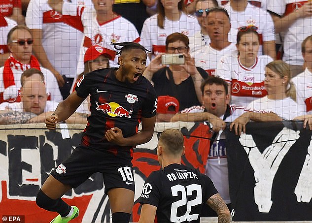 The 26-year-old is excited to team up with Leipzig's talisman Christopher Nkunku once again