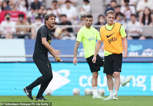 The quartet will not play any part for Spurs this season under Italian boss Antonio Conte