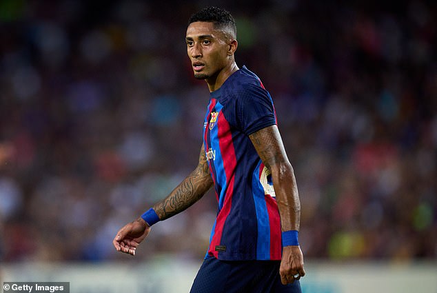 £50m signing Raphinha was one of several expensive arrivals at the Nou Camp this summer