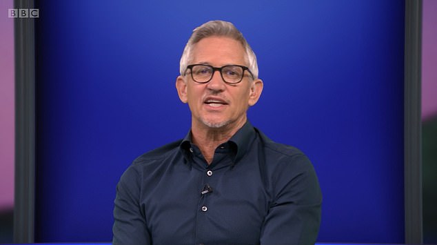 Match of the Day host Gary Lineker (pictured) kicked off Saturday night's show with last week's results in a mickey-taking segment - not only was it not funny, it totally missed the point