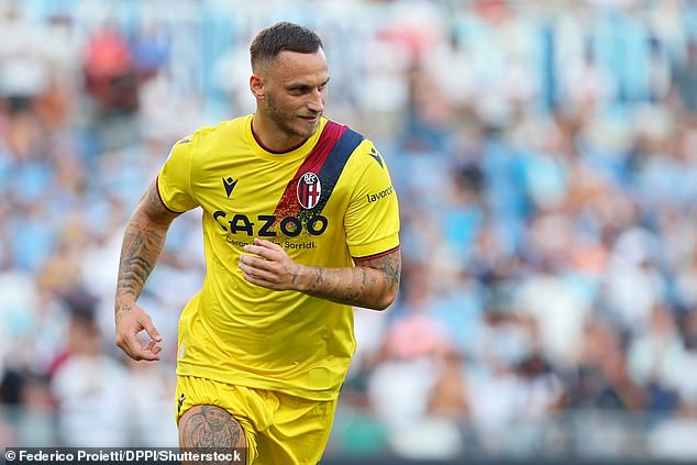 United submitted a £7.5m bid for Bologna striker Marko Arnautovic but pulled the plug on deal