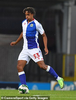 The six-foot four-inch England U-17 has already broken into Rovers' first team