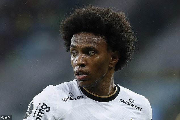 Former Chelsea star has been linked with a move to Fulham after he left Corinthians in Brazil
