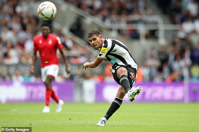Guimaraes joined the club when the Magpies were fighting for their Premier League survival