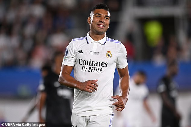 Casemiro is in line to complete a £70million move to Manchester United from Real Madrid