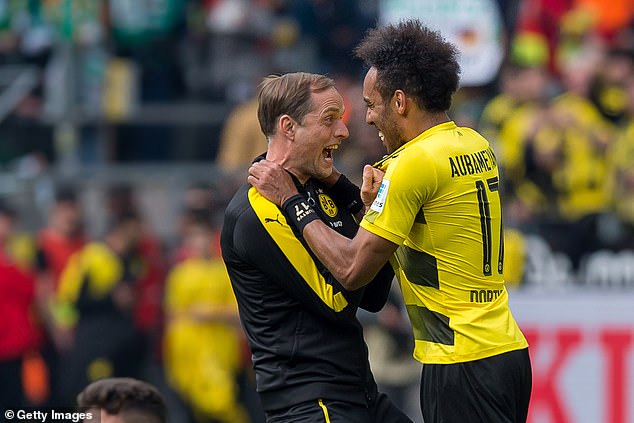 Aubameyang and Thomas Tuchel enjoyed a productive relationship at Borussia Dortmund