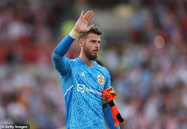 Current United number one David de Gea has been in poor form in United's first two games