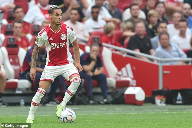 The Ajax star has been linked with a move to Old Trafford after they had a £67.8m bid rejected