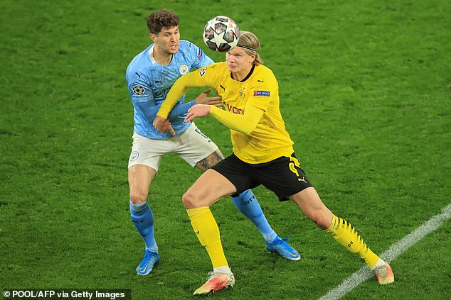 Haaland moved from Dortmund to the Premier League champions this summer for £51million